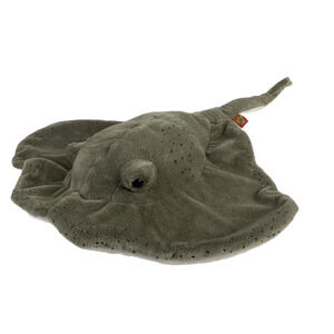 Adventure Planet Manta Ray Gray 16" Plush Stuffed Animal Realistic